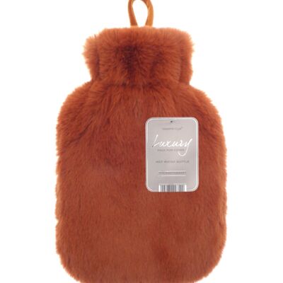Super luxury faux fur hot water bottle and cover Thumbnail