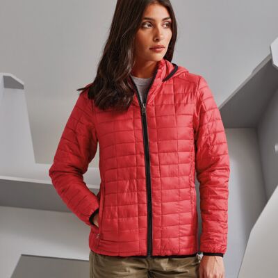 Women's honeycomb hooded jacket Thumbnail
