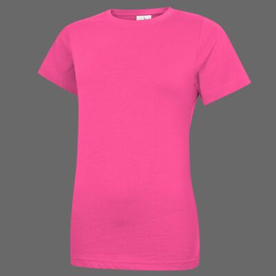 Ladies Classic Crew Neck T shirt Thumbnail